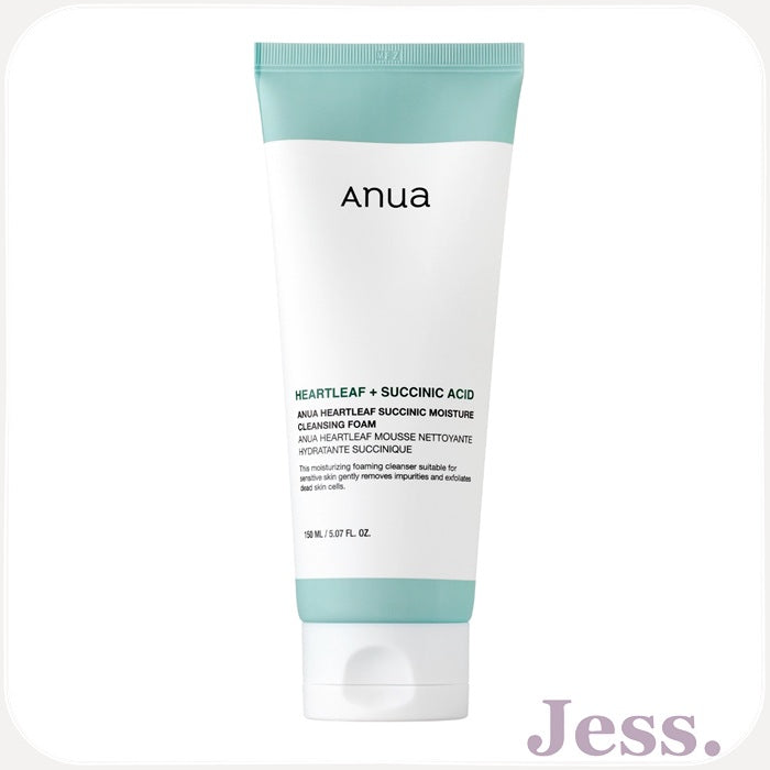 Anua Heartleaf Succinic Moisture Cleansing Foam 150 ml