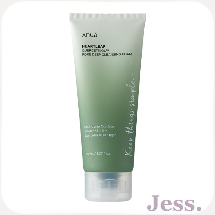 Anua Heartleaf Quercetinol Pore Deep Cleansing Foam 150 ml