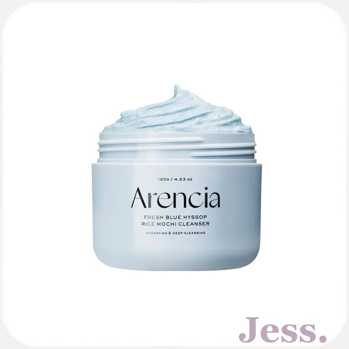 Arencia Fresh Blue Hyssop Rice Mochi Cleanser 120 g