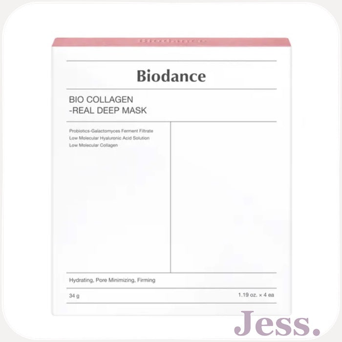 Biodance Bio Collagen Real Deep Mask sheet (4 pc) 4 x 34 g
