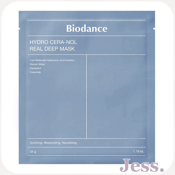 Biodance Hydro Cera-Nol Real Deep Mask sheet ( 4 pc) 4 x 34g