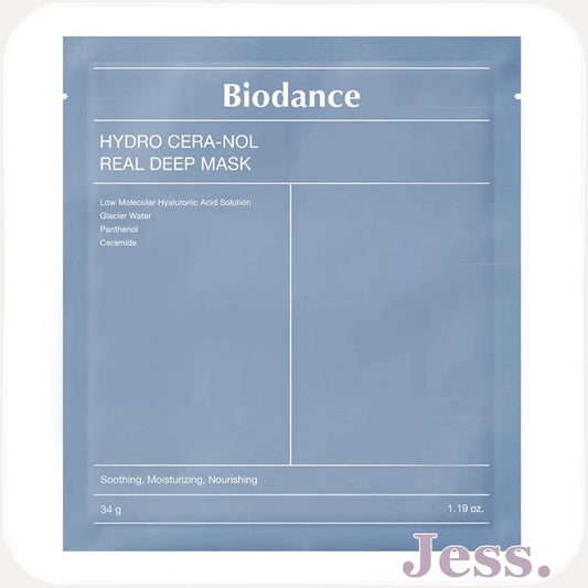 Biodance Hydro Cera-Nol Real Deep Mask sheet ( 4 pc) 4 x 34g
