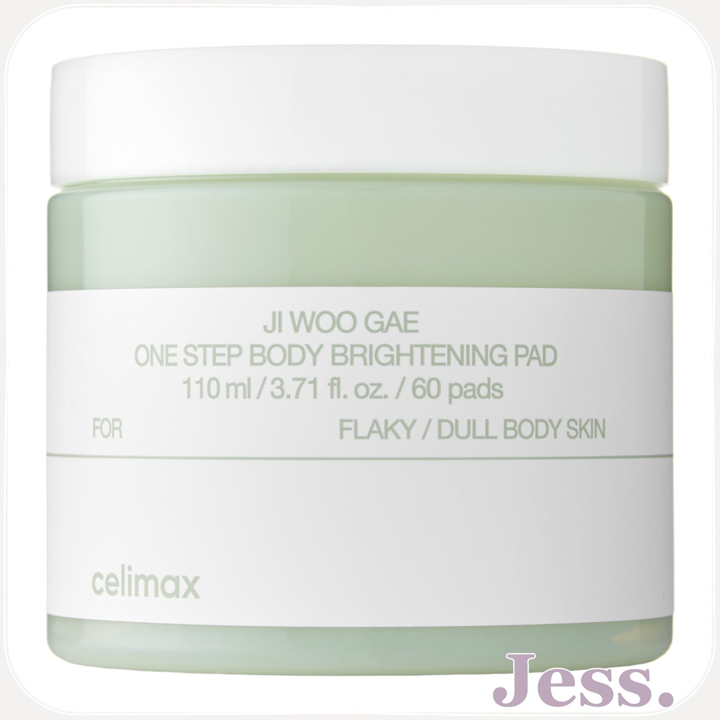 Celimax Ji.Woo.Gae One Step Body Brightening Pad 60 pads 110 ml