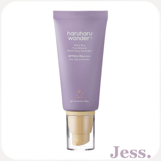 Haruharu WONDER Black Rice Pure Mineral Relief Daily Sunscreen 50 ml