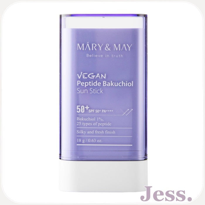 Mary & May Vegan Peptide Bakuchiol Sun Stick SPF50+/PA++++  18g