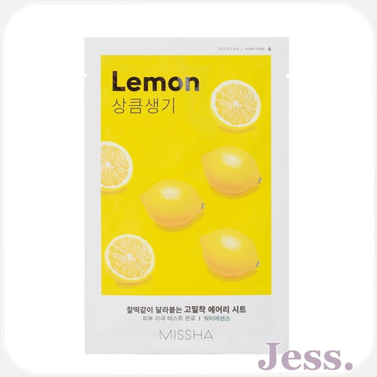 Missha Airy Fit Sheet Mask -Lemon 19 g