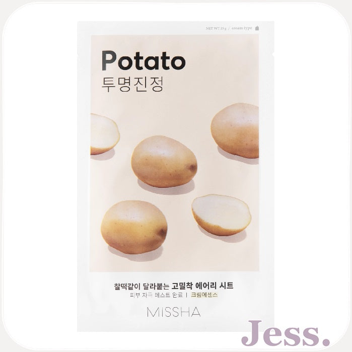 Missha Airy Fit Sheet Mask - Potato 19 g