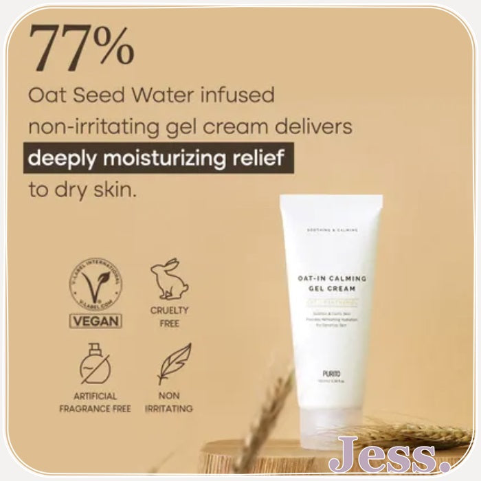 PURITO - Oat-In Calming Gel Cream 100 ml