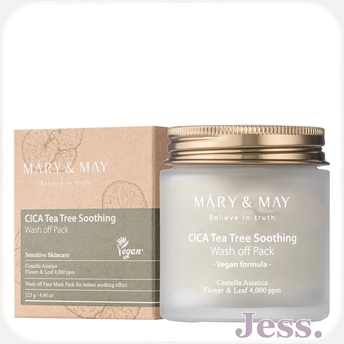 Mary & May CICA Tea Tree Soothing Wash off Pack 125 g