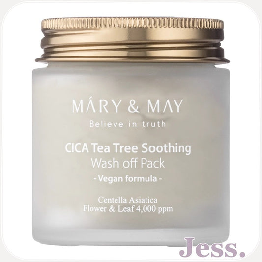 Mary & May CICA Tea Tree Soothing Wash off Pack 125 g