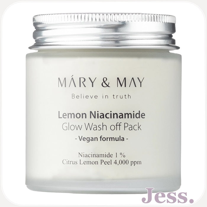 Mary & May Lemon Niacinamide Glow Wash off Pack 125 g