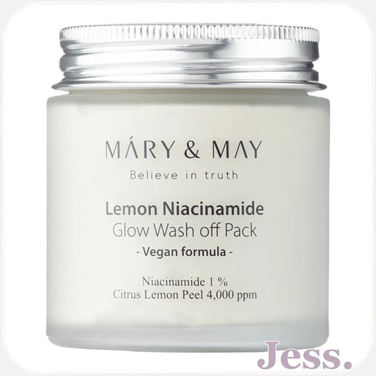 Mary & May Lemon Niacinamide Glow Wash off Pack 125 g
