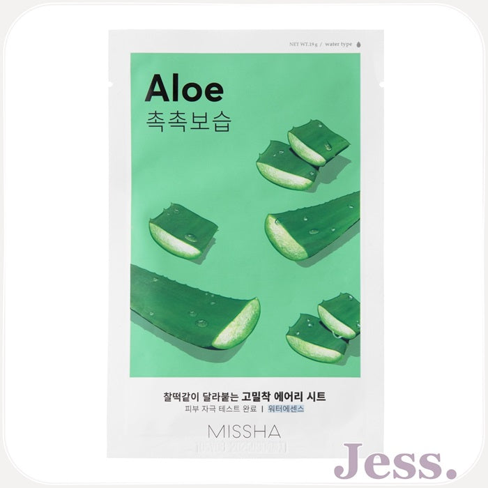 Missha Airy Fit Sheet Mask - Aloe 19 g