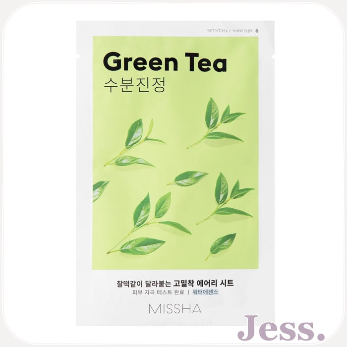 Missha Airy Fit Sheet Mask - Green Tea 19 g