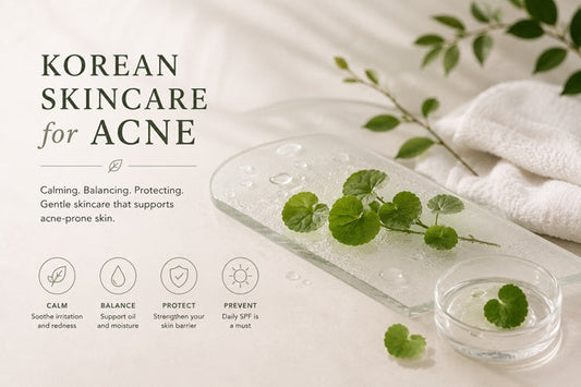 Korean Skincare for acne-prone skin