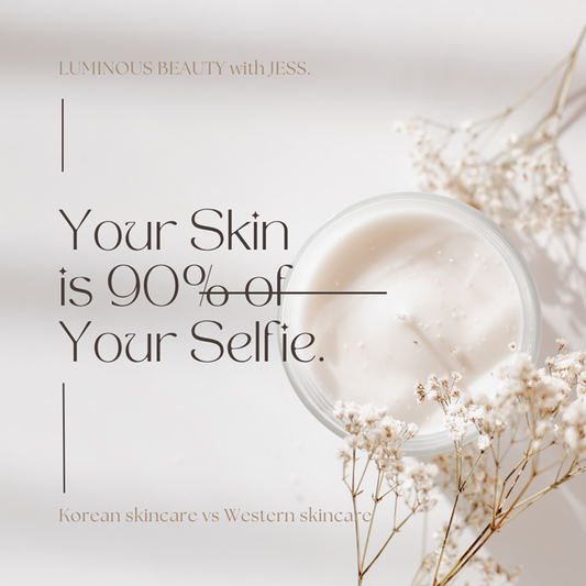 What is the difference between Korean and western skincare?