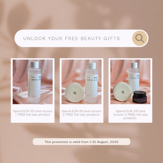 August K-Beauty Treats; Free Full-Size Gifts!
