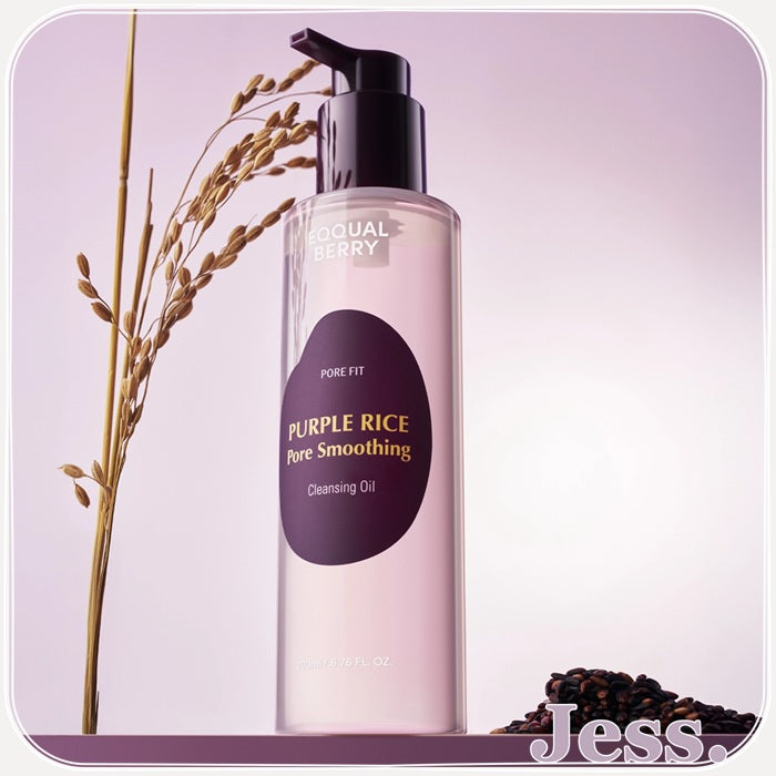 EQQUALBERRY Purple Rice Pore Smoothing Cleansing Oil 200ml